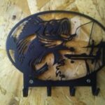 Fishing Key Holder Key Hook Hanger DXF File