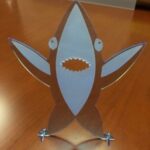 Laser Cut Dancing Shark