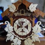 Laser Cut Pattern Cuckoo Clock DXF File