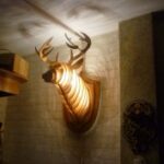 3D Wooden Deer Head Puzzle Free Vector