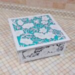 Laser Cut Decorative Wooden Jewelry Box DXF File