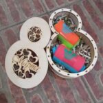 Laser Cut 8 March Gift Box Free Vector