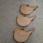 Laser Cut Little Birdie Template Free Vector