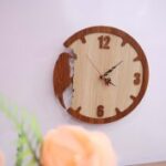Laser Cut 3D Wooden Woodpecker Wall Clock Free Vector
