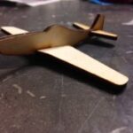 Laser Cut P-51 Mustang DXF File