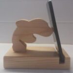 Laser Cut Dolphin Phone Stand Free Vector