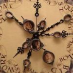 Laser Cut Harry Potter Weasley Clock Free Vector