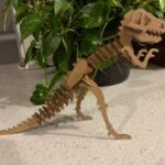 Laser Cut T-Rex 3D Puzzle DXF File
