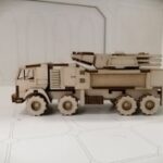 Laser Cut Pantsir-S1 3D Model Free Vector
