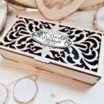 Laser Cut Wooden Decorative Box With Lid Free Vector