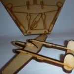 P38 Lightning Aircraft DXF File