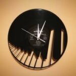 Orologio Vinile_Pianoforte dxf file