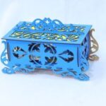 Laser Cut Wood Jewellery Box Free Vector