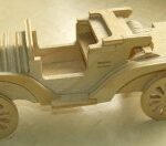 Laser Cut Ford Model T Car DXF File