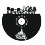 Laser Cut Walt Disney Vinyl Clock Template Free Vector