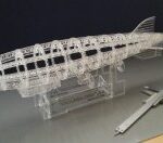 Laser Cut Airship Model 3D Puzzle DXF File