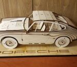 Laser Cut Porsche 911 Classic Free Vector