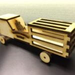 Laser Cut Orange Crate Derby Car Free Vector