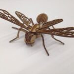 Laser Cut Bee Puzzle 3mm DXF File