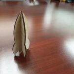 Wooden Rocket 3mm Laser Cut Template SVG File