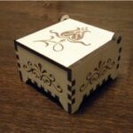 Laser Cut Small Wooden Box Trinket Box DXF File