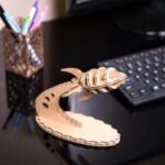 Laser Cut Blast Off Rocket Toy PDF File