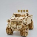 Laser Cut Monster Truck Template Free Vector