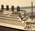 Laser Cut Titanic 3D Puzzle Free Vector