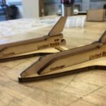 Laser Cut Space Shuttle Columbia 3D Model SVG File