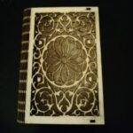 Laser Cut Decor Book Box With Folding Lid Free Vector