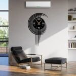 Laser Cut Minimalist Wall Clock