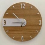 Laser Cut Wood Wall Clock
