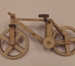 Laser Cut Miniature Bicycle DXF File