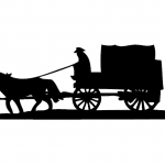 Horse And Buggy dxf File