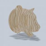 Leopard 3D Puzzle Free Vector