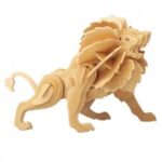 3D Puzzle Lion dxf file