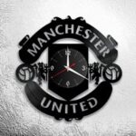 Laser Cut Manchester United Vinyl Wall Clock DXF File