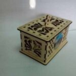 Laser Cut Decorative Plywood Box  Free Vector