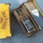 Laser Cut Jack Daniels Wooden Gift Box Free Vector