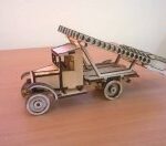 Laser Cut Katyusha Rocket Launcher Wooden Toy Free Vector