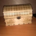 Laser Cut Wooden Chest Template Free Vector