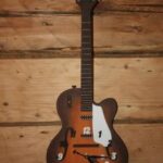 Guitar shaped clock cnc plan Free Vector