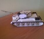 3 Mm T-34 Tank Free Vector