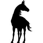 Horse Standing dxf File