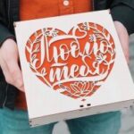 Laser Cut Christmas Chocolate And Candy Box 200x200x60 SVG File