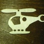 Laser Cut Toy Helicopter Free Vector