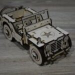 Laser Cut Jeep Free Vector