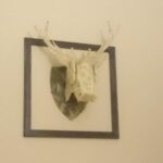 Laser Cut Deer Head Wall Mount Template Free Vector