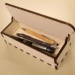 Laser Cut Pen Box 6mm DXF File