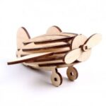 Laser Cut Small Toy Airplane DXF File